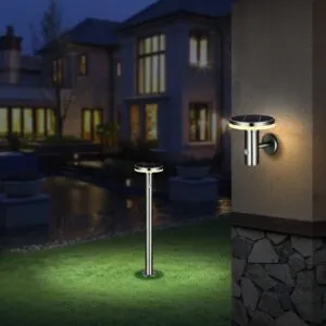 Kastom Solar Garden Lights KE-804 L and KE-804 S