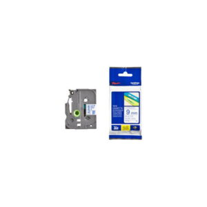 Brother TZE-223 9mm Blue on White Label Printer tape