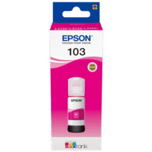 Epson 103 EcoTank Magenta ink bottle 65ml (C13T00S34A)