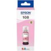 Epson 108 EcoTank Pigment Magenta ink bottle (C13T09C34A)
