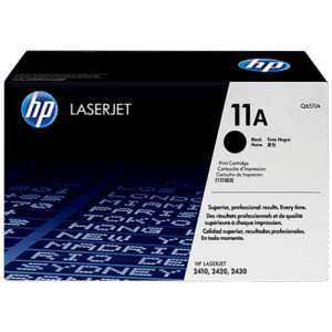 HP 11A Black Original LaserJet Toner Cartridge (Q6511A)