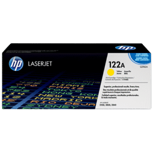 HP 122A Yellow Original LaserJet Toner Cartridge (Q3962A)