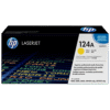 HP 124A Yellow (Q6002A) Original LaserJet Toner Cartridge