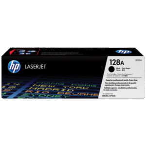 HP 128A Black Original LaserJet Toner Cartridge, CE320A