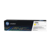 HP 130A Yellow Original LaserJet Toner Cartridge, CF352A