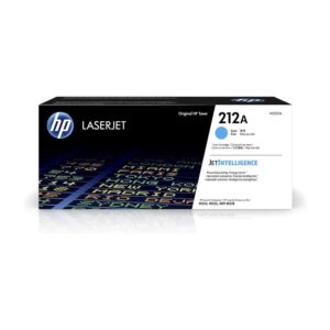 HP 212A Cyan Original LaserJet Toner Cartridge, W2121A