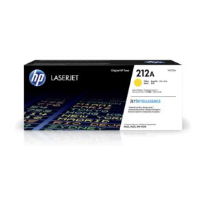 HP 212A Yellow Original LaserJet Toner Cartridge, W2122A