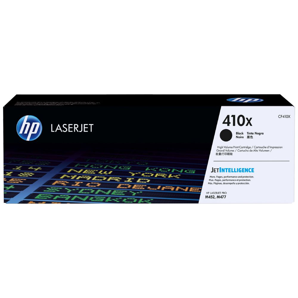 HP 410X High Capacity Yellow Toner Cartridge - (CF412X)