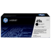 HP 49A Black Original LaserJet Toner Cartridge, Q5949A