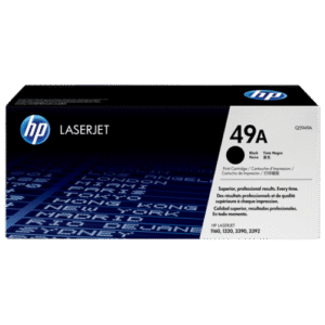 HP 49A Black Original LaserJet Toner Cartridge, Q5949A