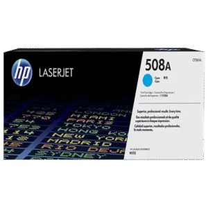 HP 508A Cyan Original LaserJet Toner Cartridge, CF361A