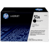 HP 51A Black Original LaserJet Toner Cartridge (Q7551A)
