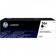HP 56A Black Original LaserJet Toner Cartridge (CF256A)