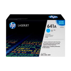 HP 641A Cyan Original LaserJet Toner Cartridge (C9721A)