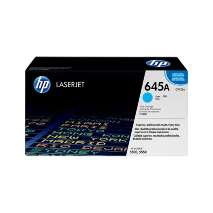 HP 645A Yellow Original LaserJet Toner Cartridge, C9732A