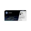 HP 651A Black Original LaserJet Toner Cartridge, CE340A