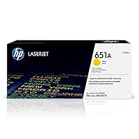 HP 651A Cyan Original LaserJet Toner Cartridge, CE341A