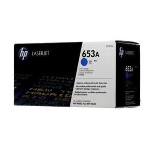 HP 653A Cyan Original LaserJet Toner Cartridge, CF321A