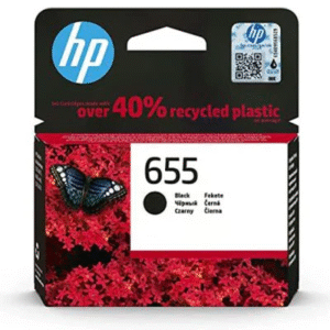 HP 655 Black Original Ink Advantage Cartridge CZ109AE