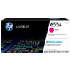 HP 655A Magenta Original LaserJet Toner Cartridge, CF453A