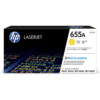 HP 655A Yellow Original LaserJet Toner Cartridge, CF452A