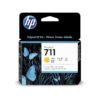 HP 711 38-ml Black DesignJet Ink Cartridge, CZ129A