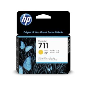 HP 711 38-ml Black DesignJet Ink Cartridge, CZ129A