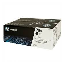 HP 78A Black Toner Cartridge Twin Pack (CE278AD)