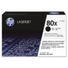 HP 80X High Capacity Black Toner Cartridge - (CF280X)