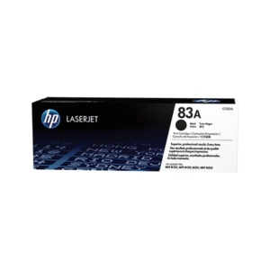 HP 83A Black Original LaserJet Toner Cartridge, CF283A