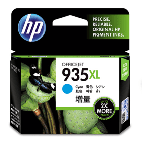 HP 935XL High Yield Cyan Original Ink Cartridge,C2P24AE