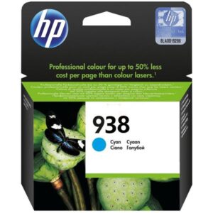 HP 938 Cyan Original Ink Cartridge 4S6X5PE