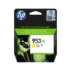 HP 953XL High Yield Yellow Original Ink Cartridge F6U18AE
