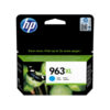 HP 963XL High Yield Cyan Original Ink Cartridge, 3JA27AE
