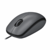 Logitech M100 Corded Mouse - Black (910-005003)
