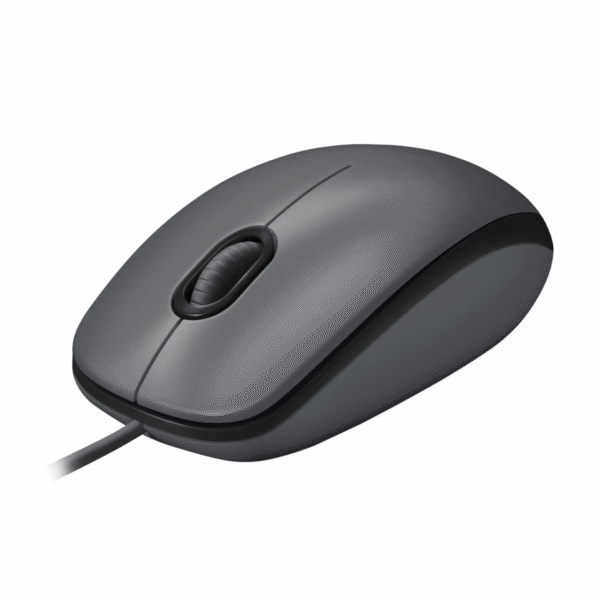 Logitech M100 Corded Mouse - Black (910-005003)