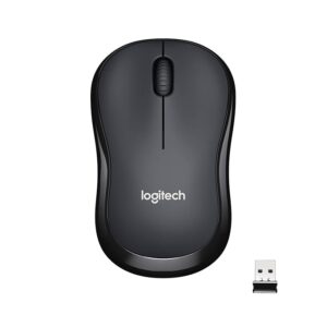 Logitech M221 Silent Wireless Mouse - Charcoal 910-006510