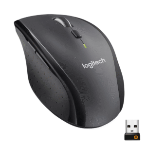 Logitech M705 Marathon Wireless Mouse with 3Y Battery Life (910-001949)
