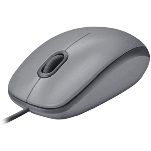 Logitech USB Silent Mouse M110S - Mid Grey. 910-005490